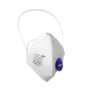 MASCARILLA DESECHABLE N95 PLEGABLE CON VALVULA 10 PZ