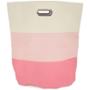 CESTO PARA ROPA DE POLIÉSTER 40 X 50 CM ROSA