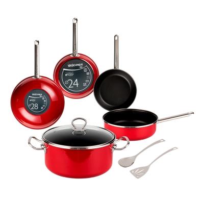 Batería de Cocina 8 Pzas de Vitroacero