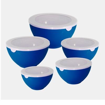 Set de Bowls Click It Azul de 10 Pzas