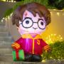 INFLABLE NAVIDEÑO HARRY POTTER 98 CM CON LUZ LED