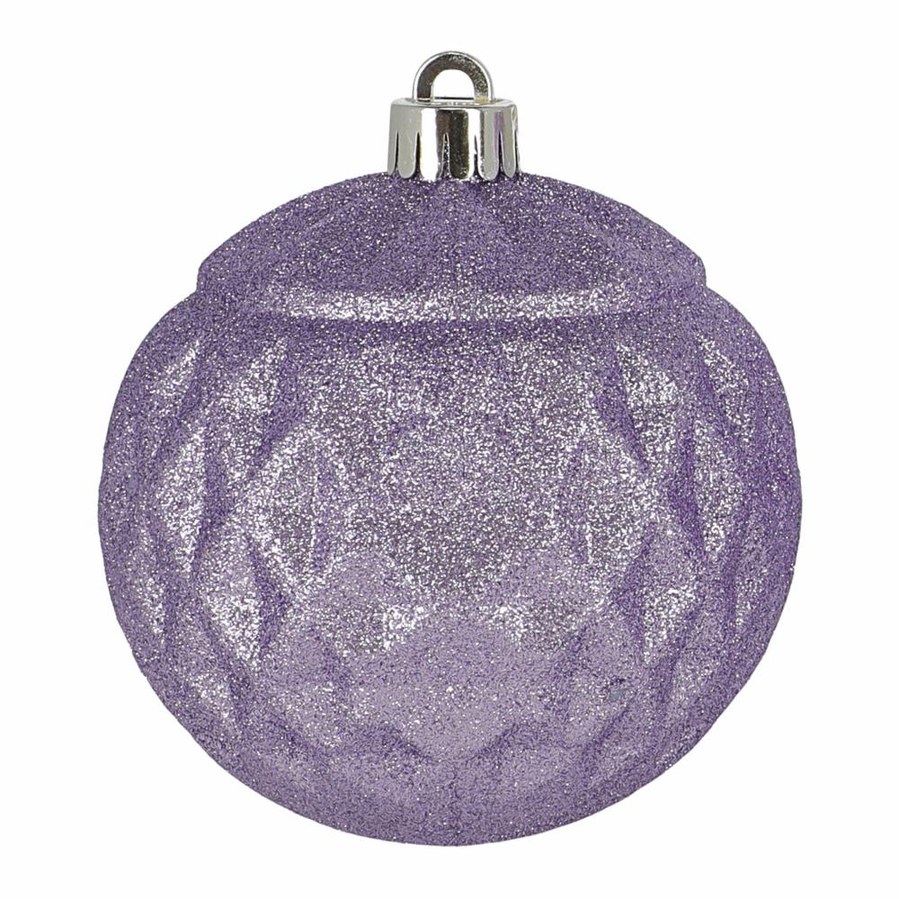 ESFERA NAVIDEÑA COLOR ACCENTS MORADO 15.5 X 13 CM 3 PIEZAS The Home Depot México