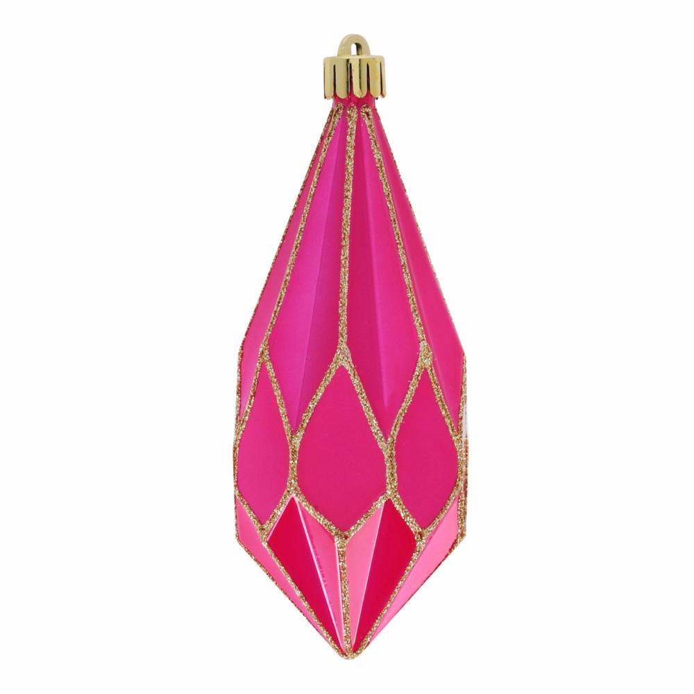 ESFERAS NAVIDEÑAS FESTIVE GOTA ROSA 15 X 5 CM 6 PIEZAS The Home Depot México