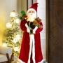 FIGURA DECORATIVA SANTA DE PLÁSTICO 1.5 M