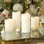 SET DE 8 VELAS CON LUZ LED AMARILLA