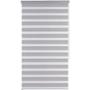 CORTINA ENROLLABLE DÚO 220 X 100 CM LINO GRIS