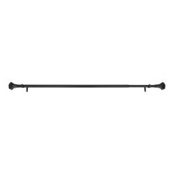 CORTINERO 1.83 M X 7.5 X 11.5 CM NEGRO
