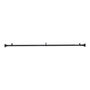 CORTINERO AJUSTABLE DE 1.83 A 3.66 M NEGRO