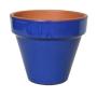 MACETA ESTANDAR 24 AZUL IMPERIAL