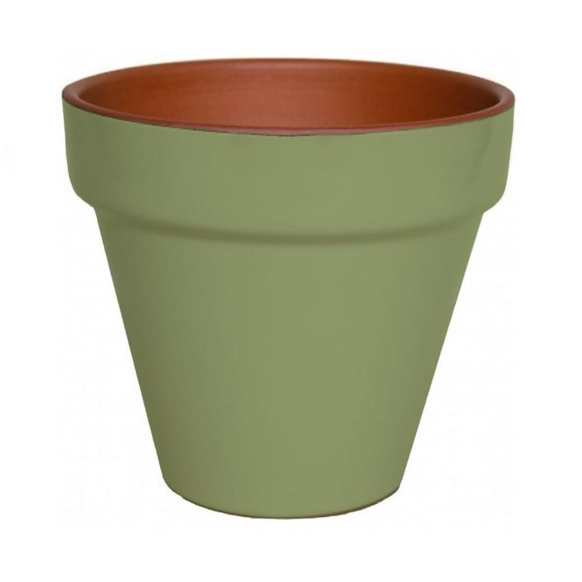 Maceta estándar 37 verde salvia