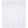 CORTINA DE REGADERA BLANCO HOOKLESS COLLECTION POLIESTER CON AROS INSERTADOS