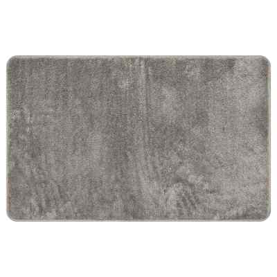 SET 2 TAPETES DE BAÑO VELVET BATH MATH GRIS CLARO 40X60 CM