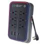 SUPRESOR DE PICOS 6 T 2 USB-A1 USB-C RGB 4200J 6 P