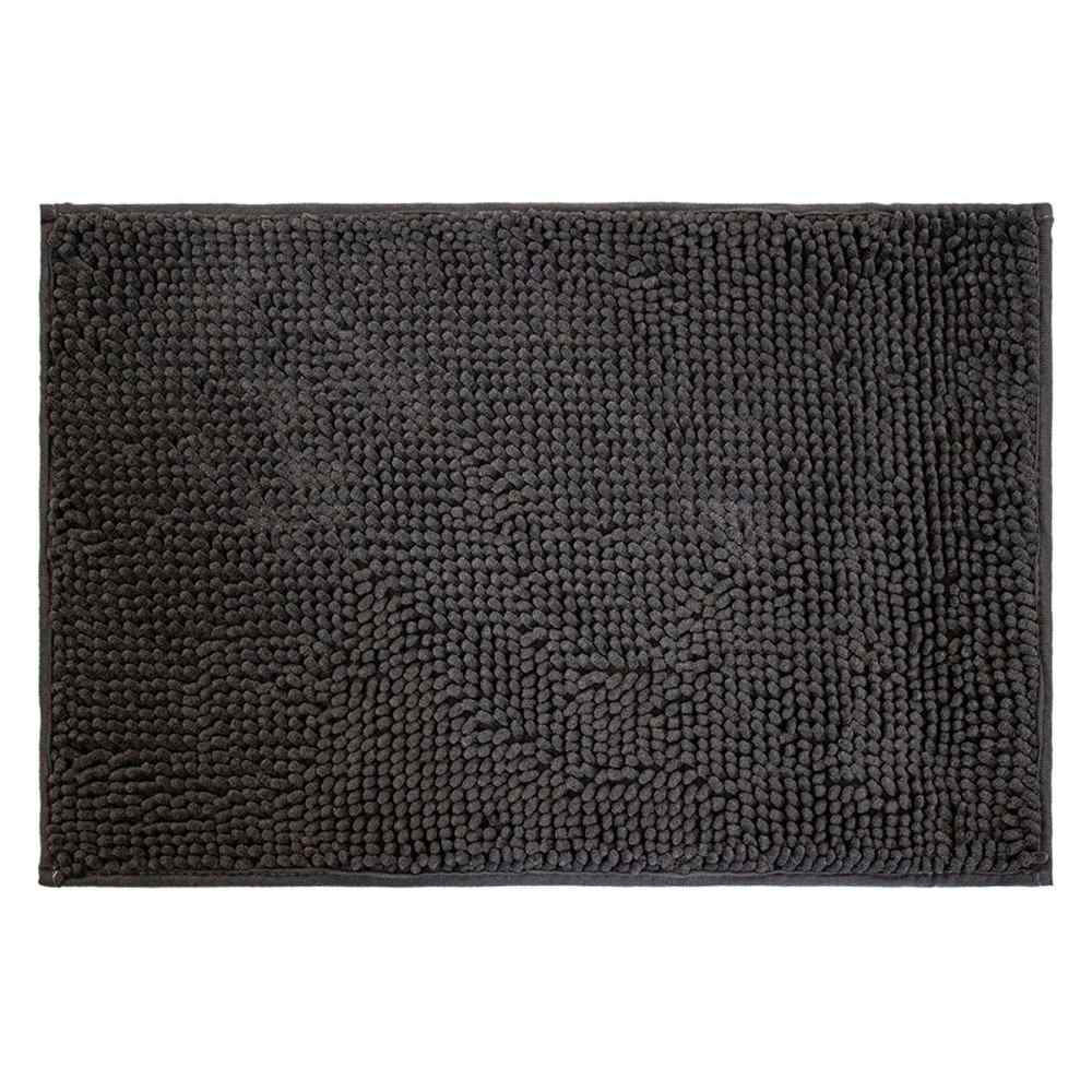 Shaggy silk gris obscuro 40x60 cm