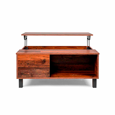 MESA DE CENTRO COMO NOGAL