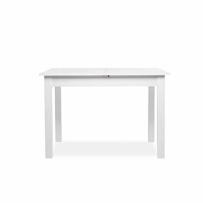 MESA DE COMEDOR EXTENSIBLE COBURG COLOR BLANCO