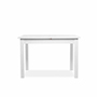 MESA DE COMEDOR EXTENSIBLE COBURG COLOR BLANCO