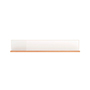 REPISA MOLISE COLOR BLANCO BRILLANTE Y MADERA