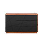 CREDEMZA FORN COLOR MADERA Y NEGRO