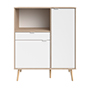ALACENA OLGA COLOR MADERA Y BLANCO