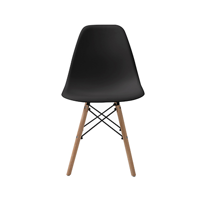 SILLA OSLO REPLICA EAMES COLOR NEGRO