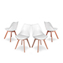 SET DE 4 SILLAS HELSINKI COLOR BLANCO