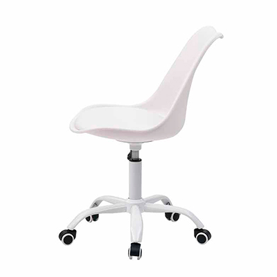  Tapete para silla de escritorio, color blanco marino