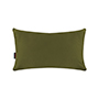 COJÍN RECTANGULAR TERCIOPELO BELEM - VERDE OL