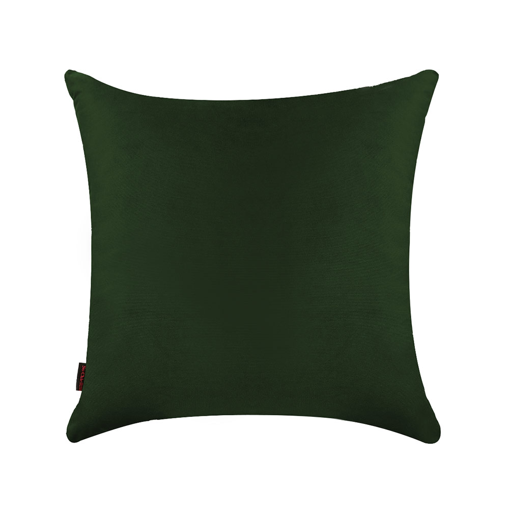 Cojín cuadrado terciopelo belem - verde 50x18x50