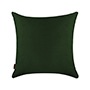 COJÍN CUADRADO TERCIOPELO BELEM - VERDE 60X22X60