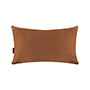 COJÍN RECTANGULAR TERCIOPELO BELEM - CANELA
