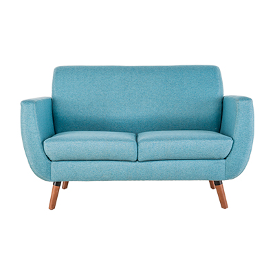 SOFÁ DE 2 PLAZAS SWEET - AZUL