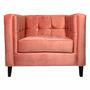 SILLÓN TERCIOPELO MADISON - ROSA