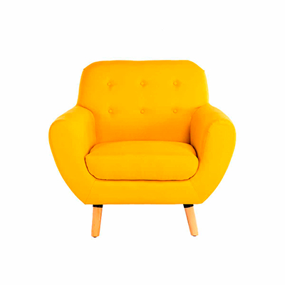 SILLÓN SELENA - AMARILLO