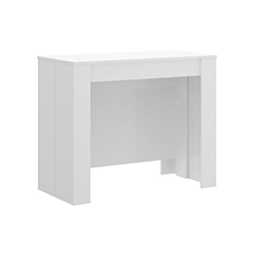 alterego mesa de comedor extensible kona color blanco