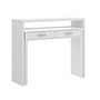 CONSOLA CONVERTIBLE EN ESCRITORIO SEVEN COLOR BLANCO