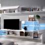 MUEBLE PARA TV UMA COLOR BLANCO BRILLANTE