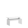 MESA DE CENTRO ELEVABLE SIDE COLOR BLANCO BRILLANTE