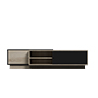 MUEBLE PARA TV SIGMA COLOR MADERA Y NEGRO