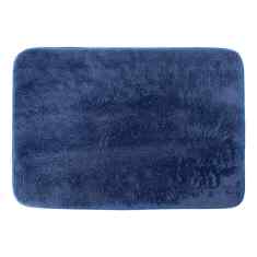 dib set 2 tapetes de baño velvet bath math azul 40x60 cm