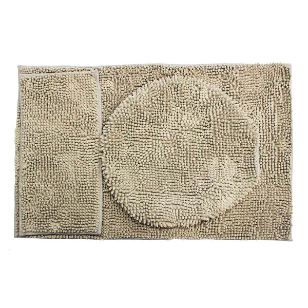 SET DE BAÑO 3 PIEZAS SILK GREY