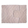 TAPETE DE BAÑO SET COTTON BEIGE 050X070 CM
