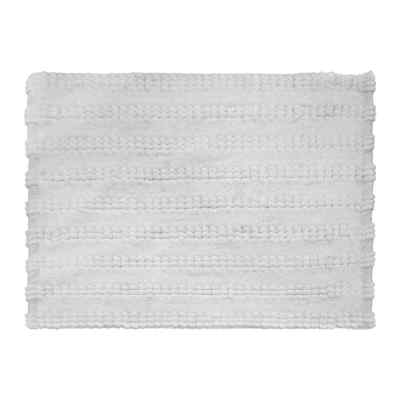 SET 2 TAPETES DE BAÑO MICRO MIX BATH BLANCO 50X70 CM