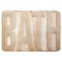 SET 2 TAPETES DE BAÑO MEMORY BATH BEIGE 40X60 CM