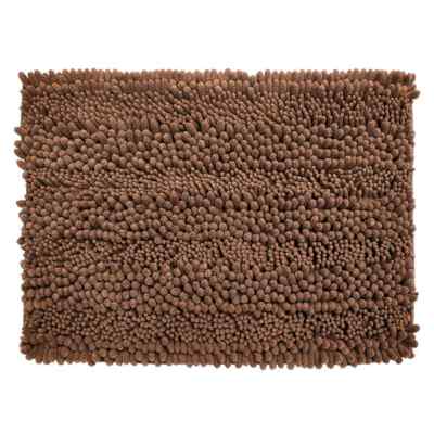 SET 2 TAPETES DE BAÑO CHENILLE BATH MATH CAFE 40X60 CM