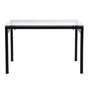 MESA DE COMEDOR VIDRIO 2 a 4 PERSONAS 120X70X76.5CM CLARO