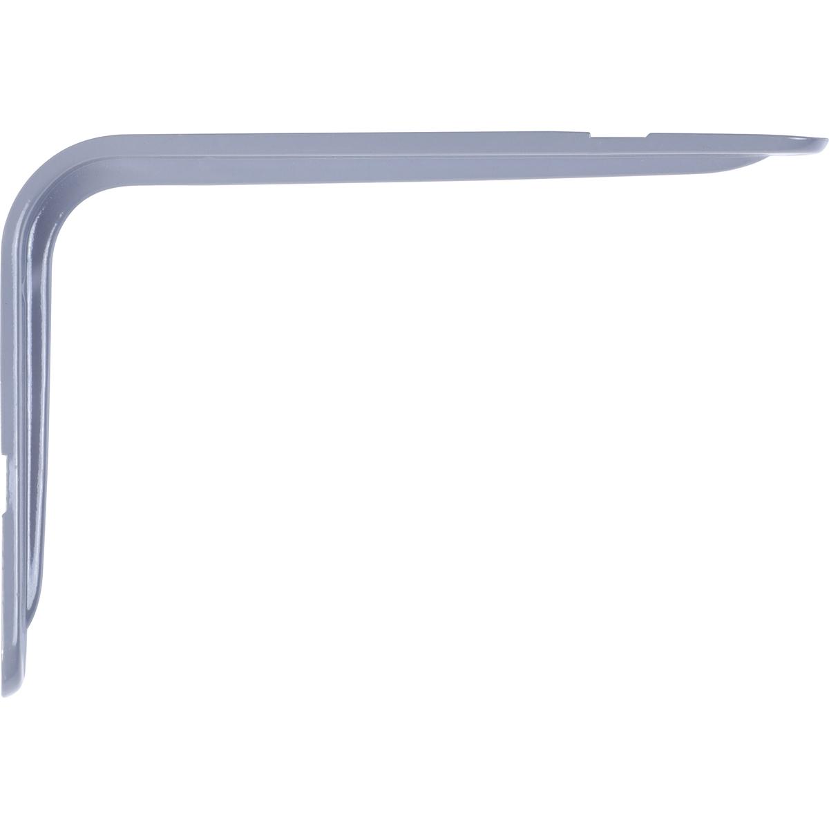 Ménsula sencilla 16.5 x 25 x 4 cm gris