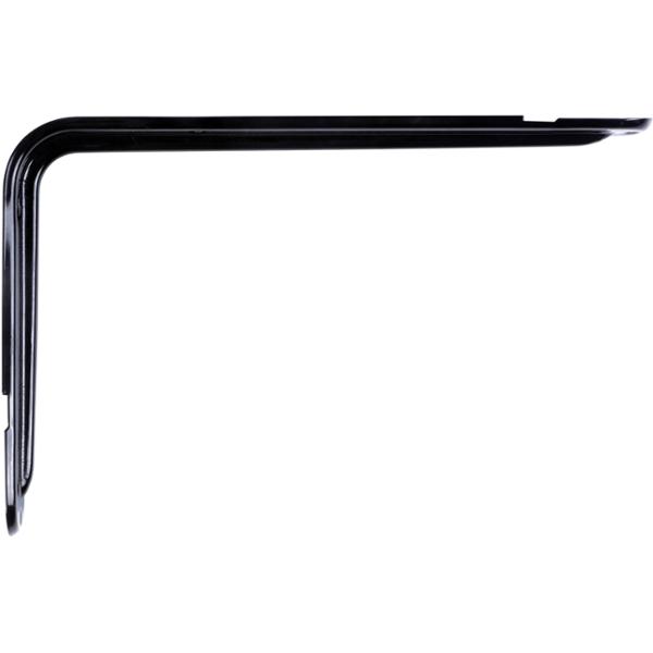 MÉNSULA SENCILLA 30 X 20 X 4.1 CM NEGRO
