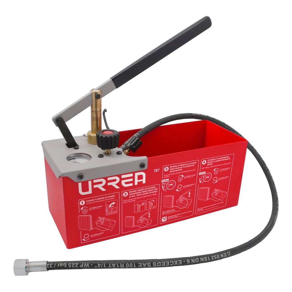 Bomba de comprobación de fugas 25 bar, 362 psi