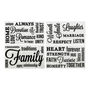 STICKERS FRASES FAMILIA RMK2741SCS